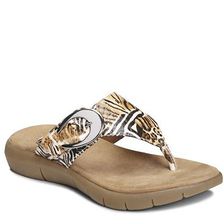 Incaltaminte Femei A2 Wipline Animal Print Flat Sandal Animal Print