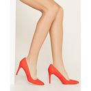 Incaltaminte Femei Forever21 Faux Suede Pointed Pumps Tomato