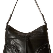 French Connection Alexa Hobo Black