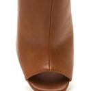 Incaltaminte Femei CheapChic Subtle Art Ankle Strap Mule Booties Whisky