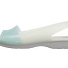 Incaltaminte Femei Crocs Color Block Flat Sea FoamPearl White