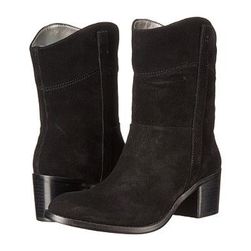 Incaltaminte Femei Adrienne Vittadini Fonzie Black Burnished Split Suede