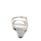 Incaltaminte Femei Caparros Tango Wedge Sandal Silver