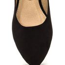 Incaltaminte Femei CheapChic Chic Footnote Pointy Cut-out Flats Black