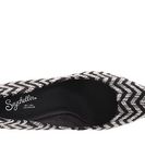 Incaltaminte Femei Seychelles Frequency BlackWhite Chevron