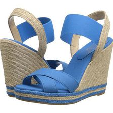 Incaltaminte Femei LAUREN Ralph Lauren Elena Blue Solid CanvasElastic