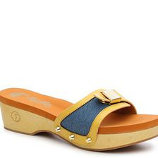 Incaltaminte Femei Flogg Maureen Wedge Sandal YellowOrangeBlue