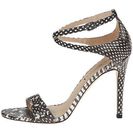 Incaltaminte Femei Via Spiga Tiara Black White Dot Print Snake