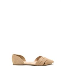 Incaltaminte Femei CheapChic Better Be-weave It D\'orsay Flats Natural