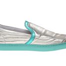 Incaltaminte Femei Bikkembergs Soccer Capsule Lame Slip-On Sneaker Platinum