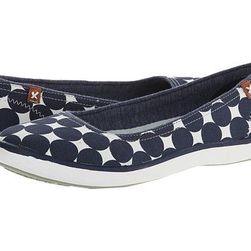 Incaltaminte Femei Dr Scholl\'s Marlee Elegant Navy Mod Dot Twill