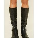 Incaltaminte Femei Forever21 Tall Faux Leather Boots Black