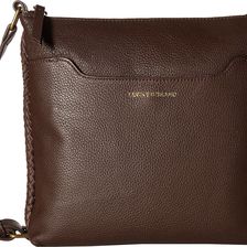 Lucky Brand Ali Top Zip Crossbody Chocolate