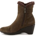 Incaltaminte Femei Blondo Love Wedge Bootie Olive