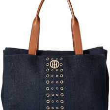 Tommy Hilfiger TH Eyelet - Tote Denim