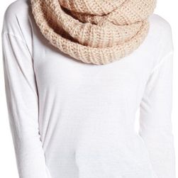 Accesorii Femei Collection Xiix Ribbed Loop Scarf FROSTED OA