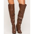 Incaltaminte Femei CheapChic Right On Track Boot Cognac