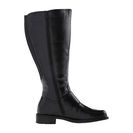 Incaltaminte Femei David Tate Highland Wide Shaft Black Soft Calf