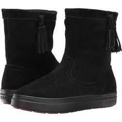 Incaltaminte Femei Crocs LodgePoint Suede Pull-On Boot Black