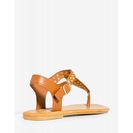 Incaltaminte Femei CheapChic Thrive-14s On The Edge Sandal Cognac