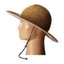 Accesorii Femei San Diego Hat Company UBL6483 4 Inch Brim Sun Hat with Adjustable Chin Cord Rust