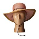 Accesorii Femei San Diego Hat Company MXM1022 4 Inch Brim Sun Hat with Adjustable Chin Cord Rust