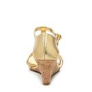 Incaltaminte Femei LAUREN Ralph Lauren Harleen Wedge Sandal Gold