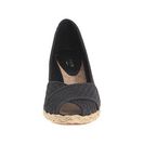 Incaltaminte Femei LAUREN Ralph Lauren Cecilia II Black Woven Cotton Cording
