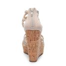 Incaltaminte Femei Not Rated Baltic Wedge Sandal Nude