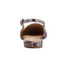Incaltaminte Femei Michael Kors Claudia Flat Natural Luxury Embossed Python Merlot