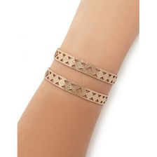 Bijuterii Femei Forever21 Cutout Cuff Set Gold
