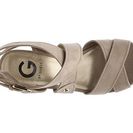 Incaltaminte Femei G by GUESS Heethe Wedge Sandal Taupe