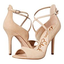 Incaltaminte Femei Sam Edelman Audrey Desert Nude Kid Suede Leather