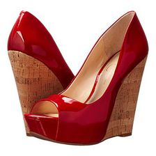 Incaltaminte Femei Jessica Simpson Bethani Red Muse PatentCork
