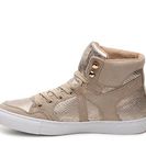 Incaltaminte Femei G by GUESS Oshie High-Top Sneaker Gold Metallic