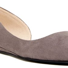 Nine West Saige d'Orsay Flat GREY FB