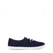 Incaltaminte Femei Forever21 Low-Top Canvas Sneakers Navy