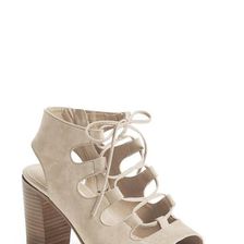 Incaltaminte Femei Steve Madden Nilunda Lace-Up Sandal SAND SUEDE