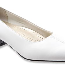 Trotters Doris White Soft Kid