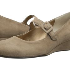 Vaneli Monika Truffle Ecco Suede/Truffle Ecco Suede Covered Buckle