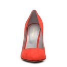 Incaltaminte Femei Sergio Rossi Suede Pointed Toe Pump Orange