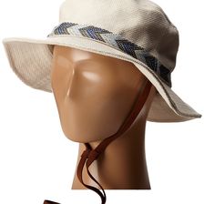 San Diego Hat Company CTH8023 Canvas Bucket Hat with Jacquard Trim Beige
