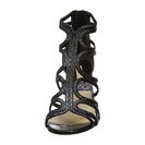 Incaltaminte Femei Michael Kors Norma Black Palladium Genuine Snake Solid