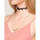 Bijuterii Femei CheapChic Lace Affair Choker Necklace Set Black