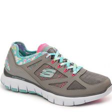 Incaltaminte Femei SKECHERS Relaxed Fit Skech-Flex Tropical Vibes Sneaker - Womens GreyGreen