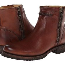 Incaltaminte Femei Frye Veronica Seam Short Brown Washed Smooth Vintage Leather