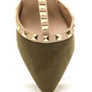 Incaltaminte Femei CheapChic To The T Pointy Heels Olive