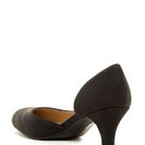Incaltaminte Femei Naturalizer Deva Reptile Embossed Pump - Wide Width Available BLACK