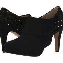 Adrienne Vittadini Pelli Black Kid Suede