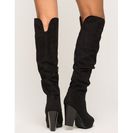 Incaltaminte Femei CheapChic Huxley-13 Do Me A Favor Boot Black
